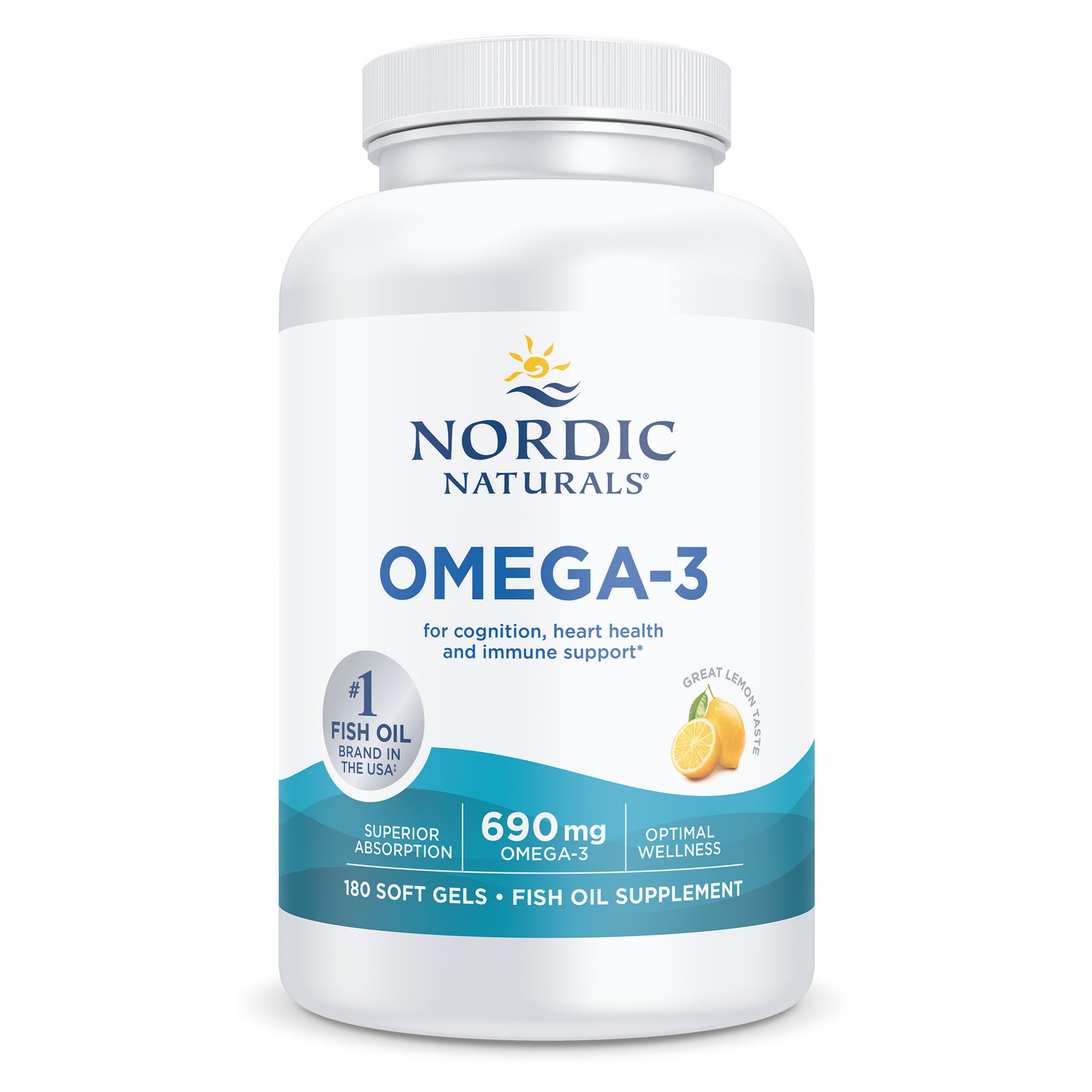 Nordic Naturals - Omega-3 Liquid - Lemon - 237ml