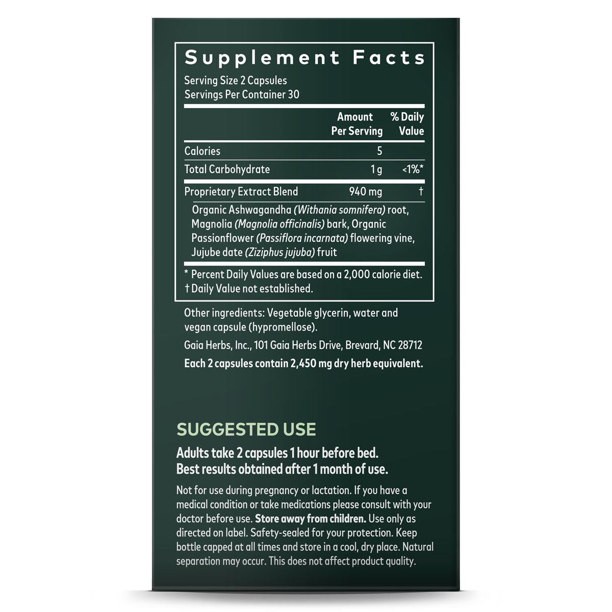 Gaia Herbs - SleepThru® - 60vc