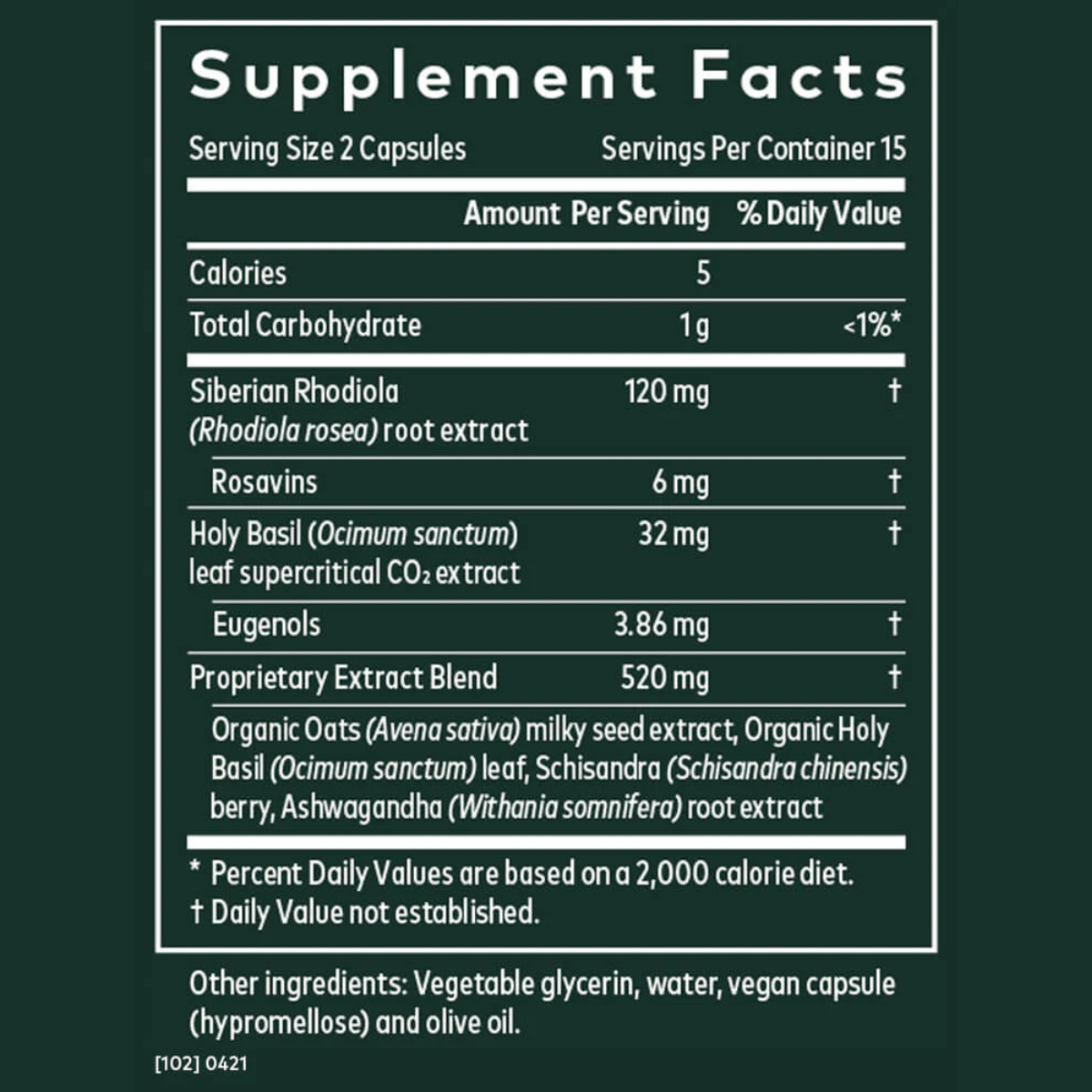 Gaia Herbs - Stress Response® 30vc