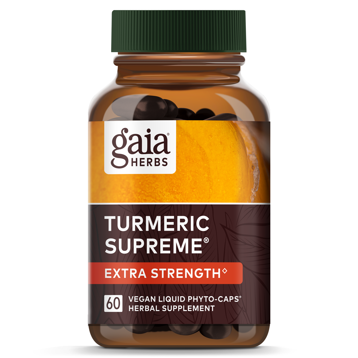 Gaia Herbs - Turmeric Supreme: Extra Strength 60vc