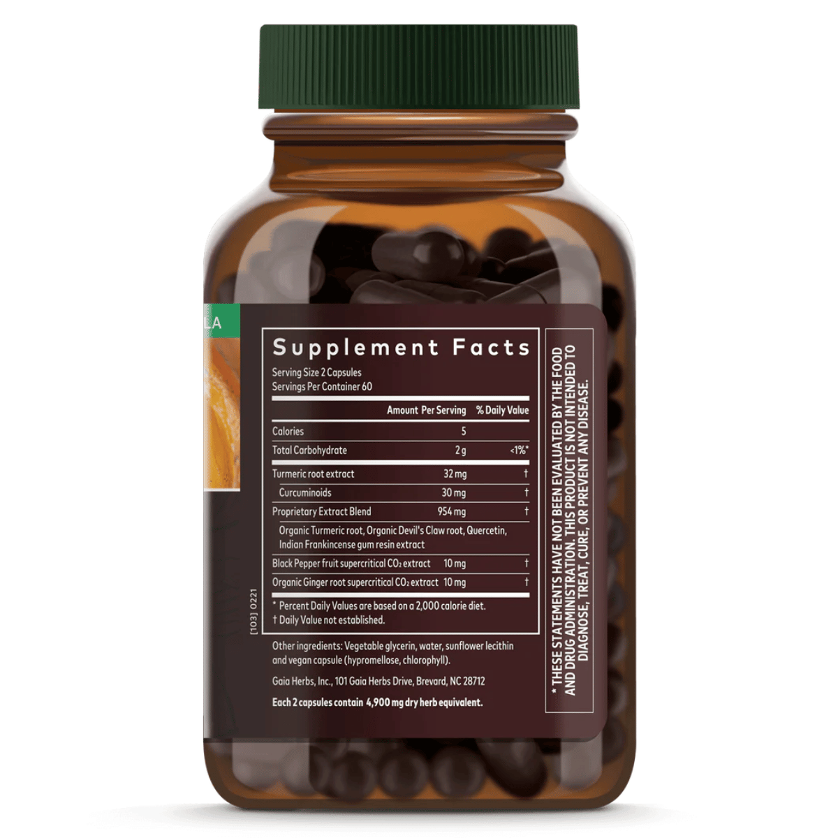 Gaia Herbs - Turmeric Supreme Joint Health 60vc