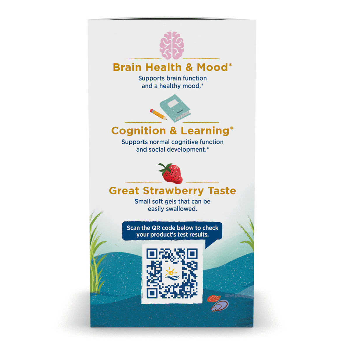 Nordic Naturals - Ultimate Omega® 2X TEEN - Strawberry 60sg