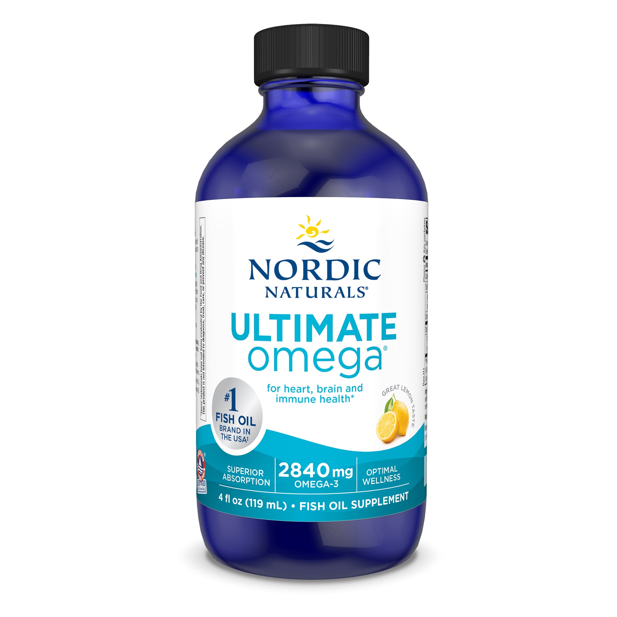 Nordic Naturals - Ultimate Omega® Liquid - Lemon - 119ml