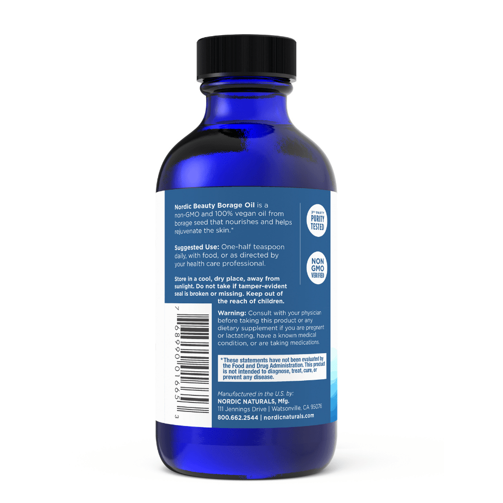 Nordic Naturals - Borage Oil - Unflavoured 119ml