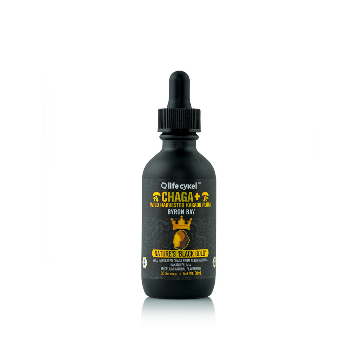 Life Cykel - Chaga Mushroom Liquid Extract - 60ml