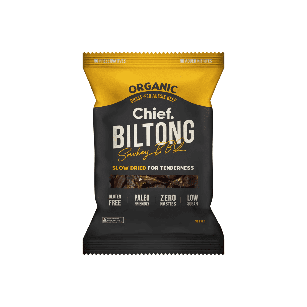 Chief - Biltong 30g - Traditional, Box of 12