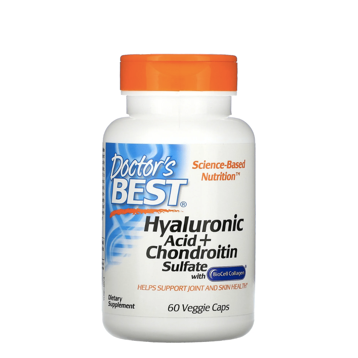 Doctor's Best - Hyaluronic Acid with Chondroitin Sulfate (100mg) - 60c