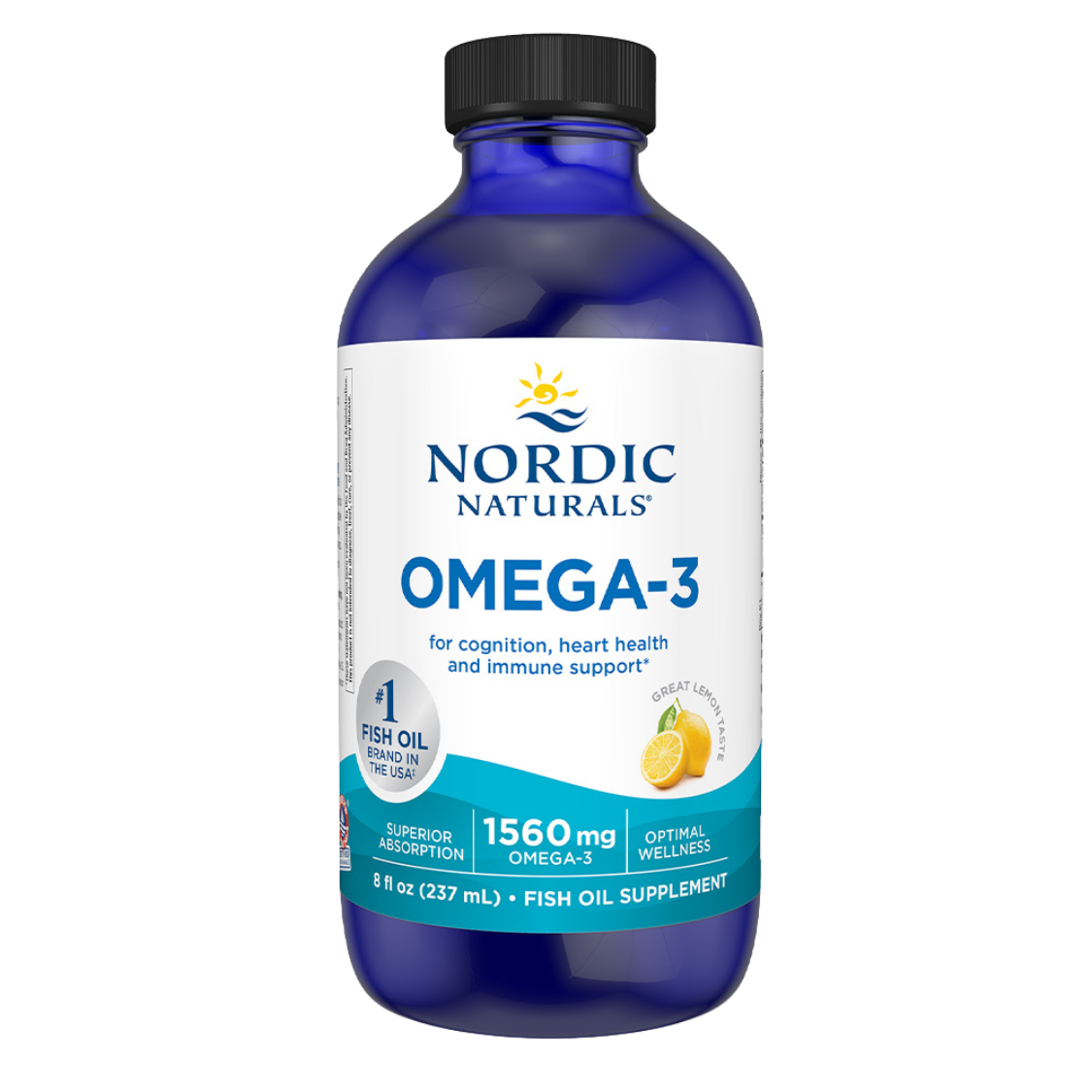 Nordic Naturals - Omega-3 Liquid - Lemon - 237ml