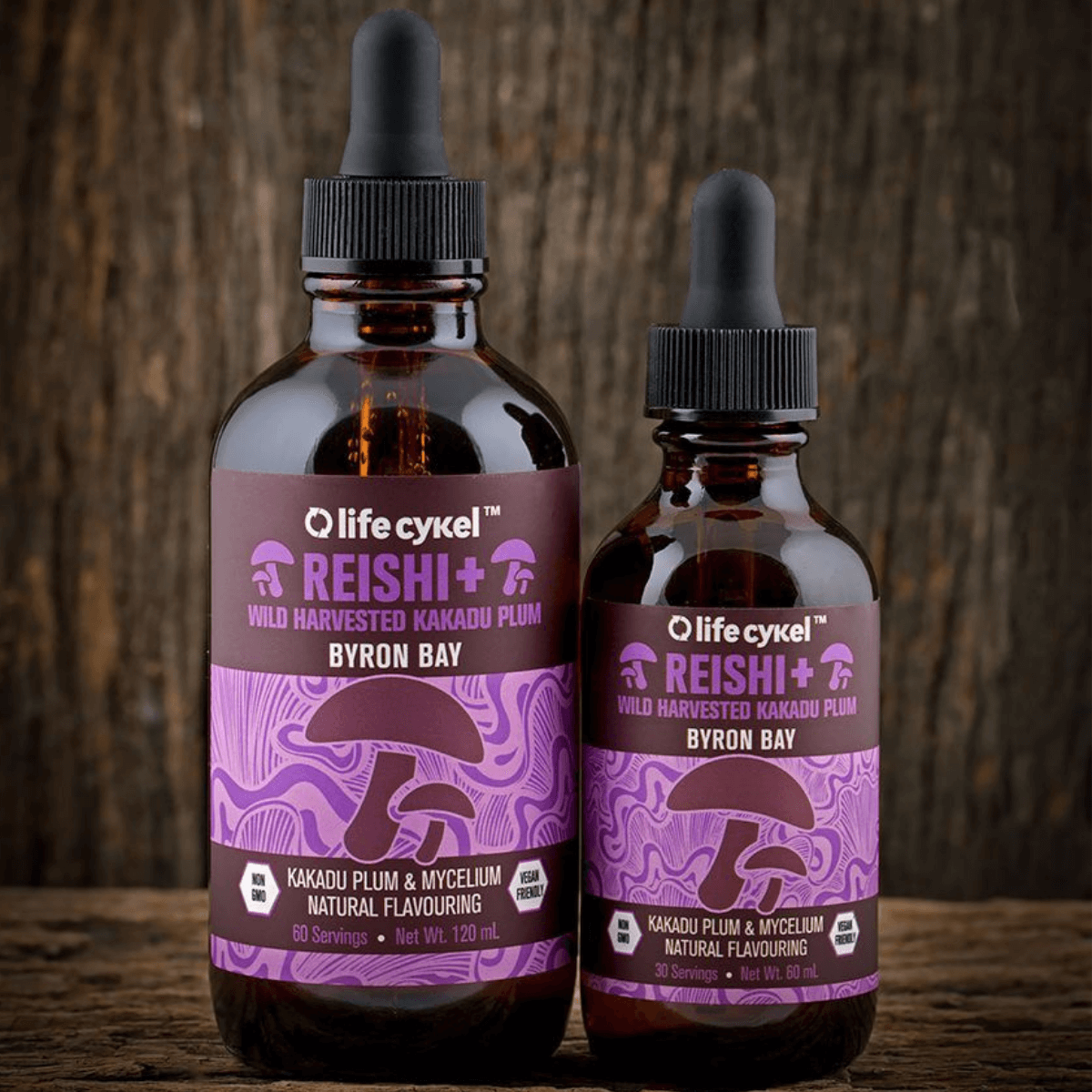 Life Cykel - Reishi Mushroom Liquid Extract - 60ml