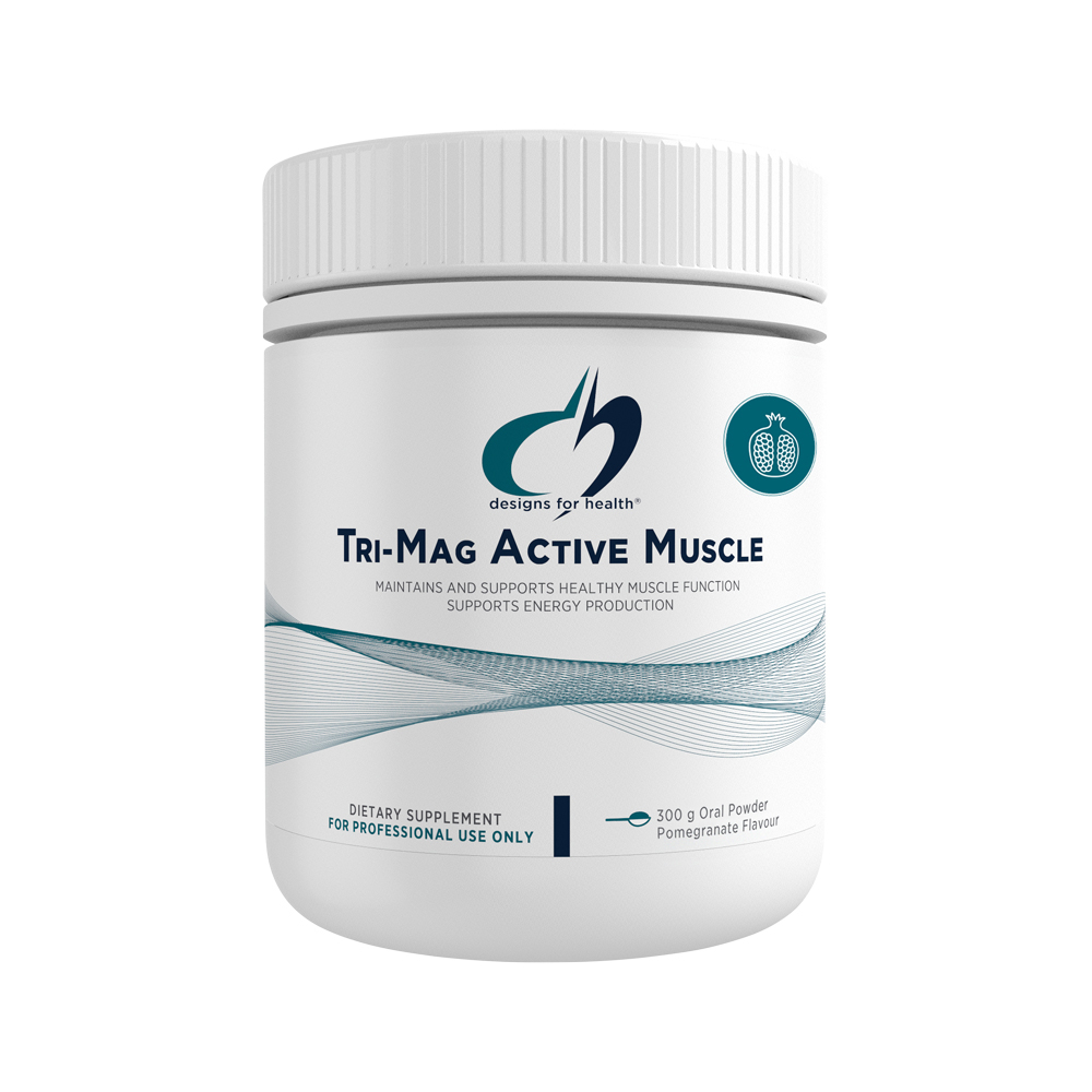 DESIGNS FOR HEALTH - Tri-Mag Active Muscle Pomegranate 300g