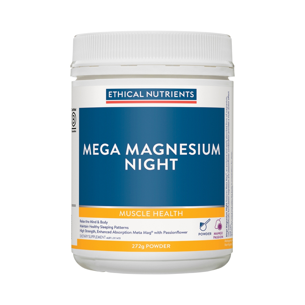 ETHICAL NUTRIENTS - Mega Magnesium Night Mango 272g
