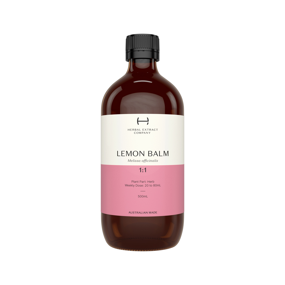 HERBAL EXTRACT - Lemon Balm 1:1 500ml