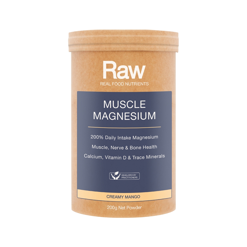 RAW REAL FOOD NUTRIENTS - Muscle Magnesium