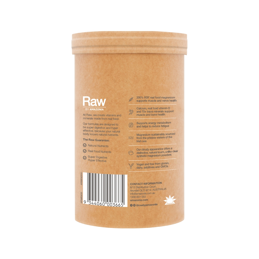 RAW REAL FOOD NUTRIENTS - Muscle Magnesium