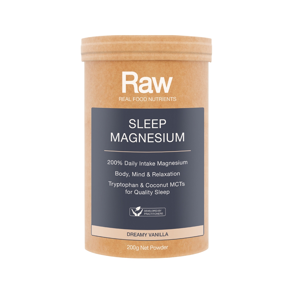 RAW REAL FOOD NUTRIENTS - Sleep Magnesium Dreamy Vanilla 200 g
