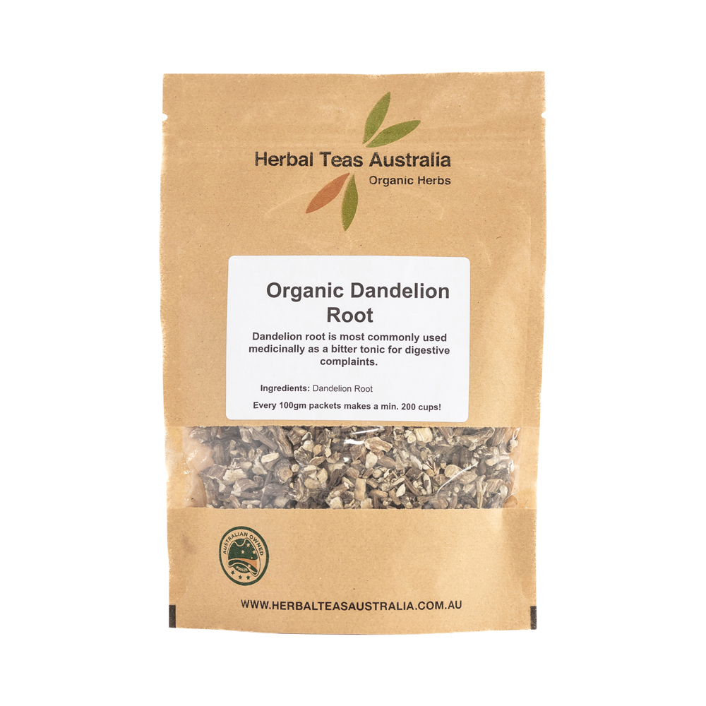 HERBAL TEAS AUSTRALIA – Organic Dandelion Root 100 g