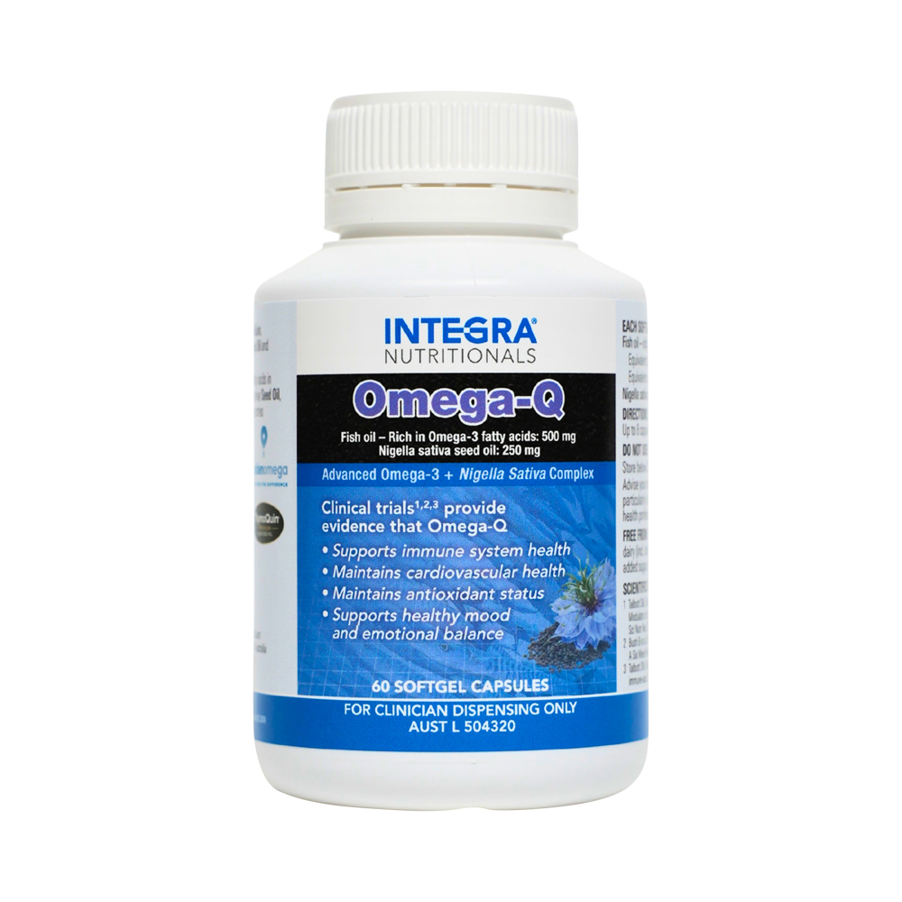 INTEGRA NUTRITIONALS – OMEGA-Q 60 c