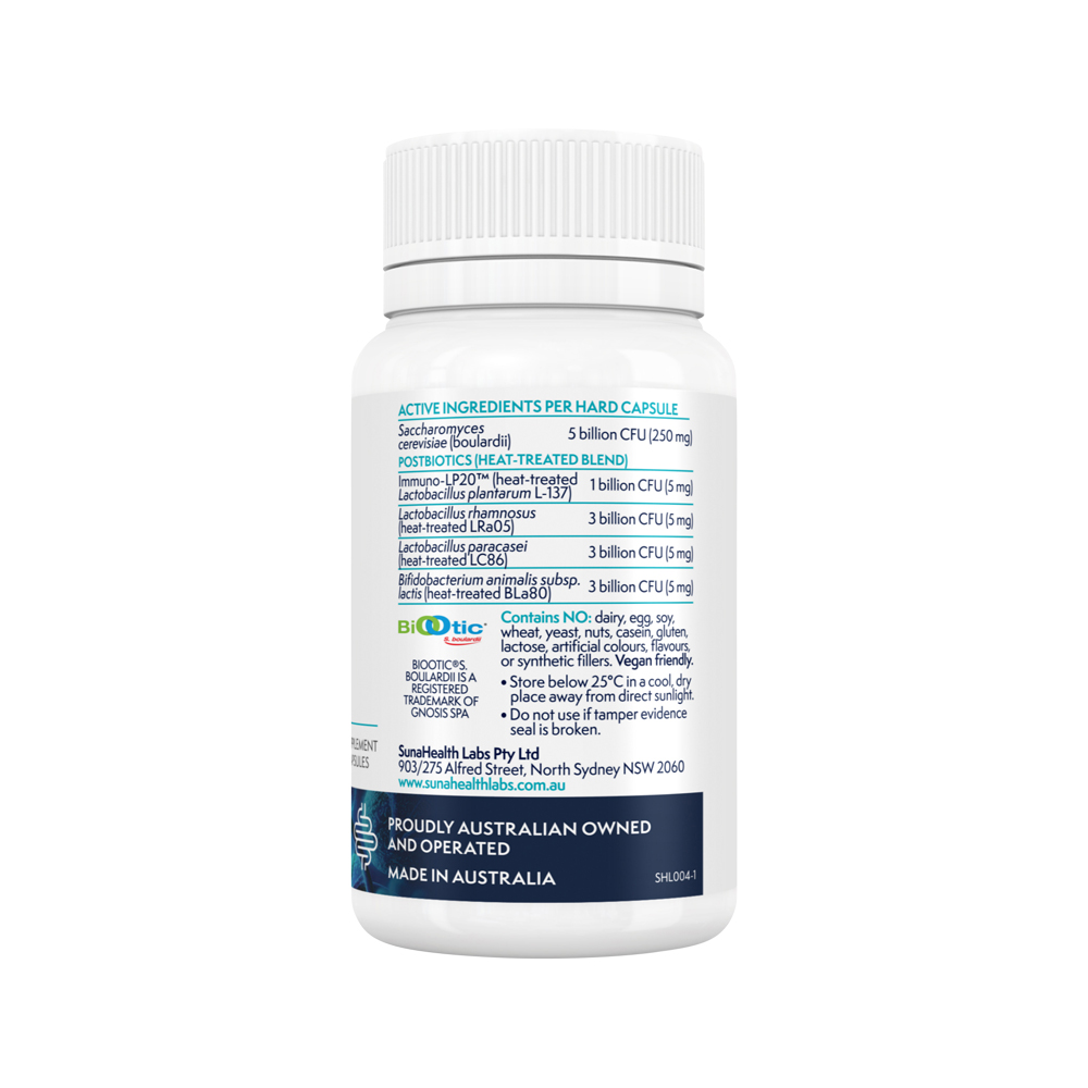SUNAHEALTH LABS - SB Plus Postbiotics 60c