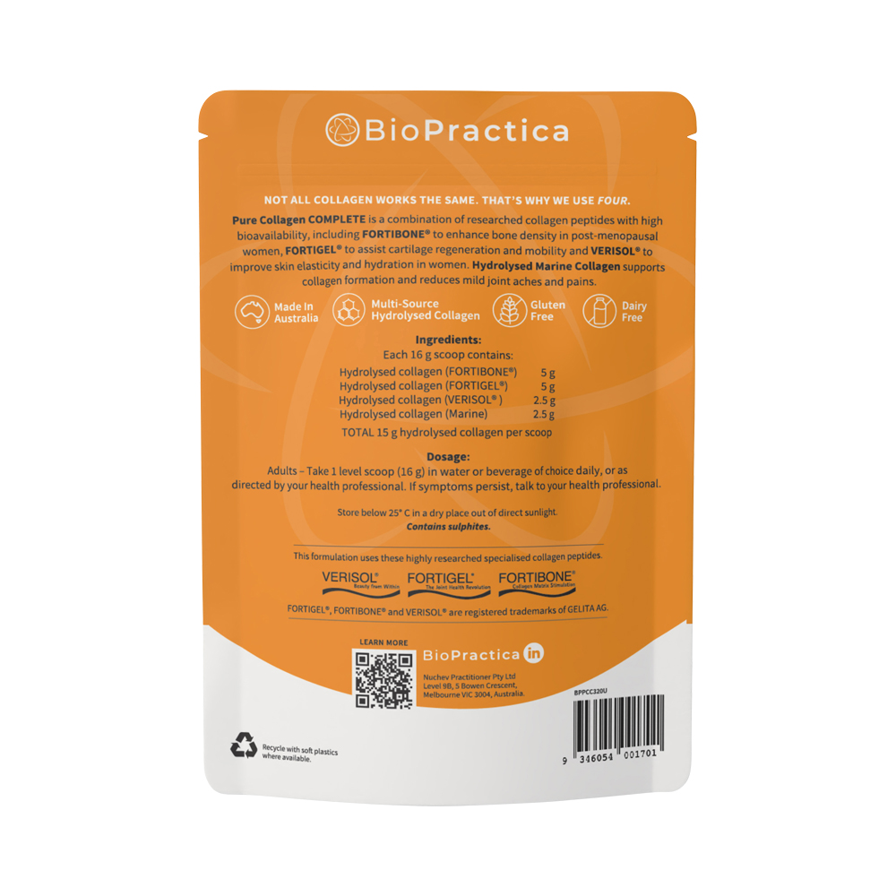 BIOPRACTICA - Pure Collagen Complete 320g