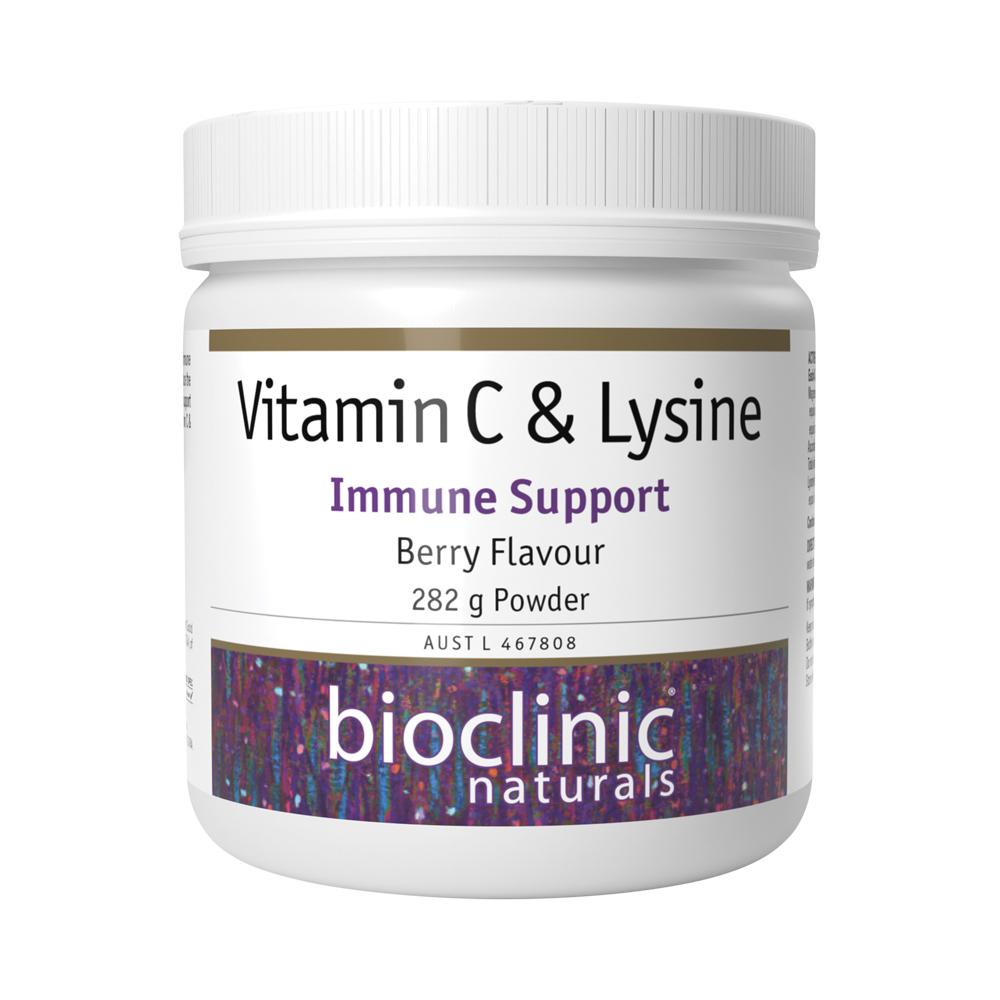 BIOCLINIC NATURALS - Vitamin C & Lysine 282g