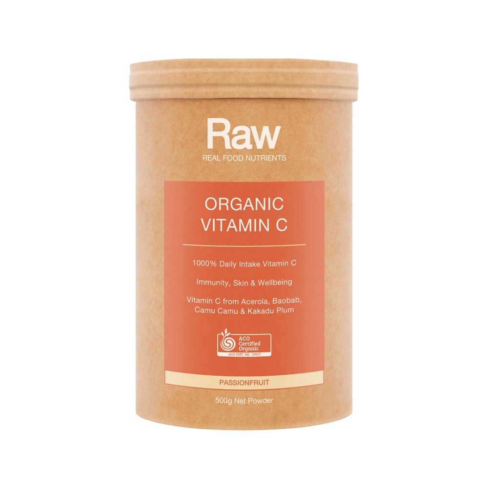 AMAZONIA RAW – Raw Organic Vitamin C (Passion Fruit) 500 g
