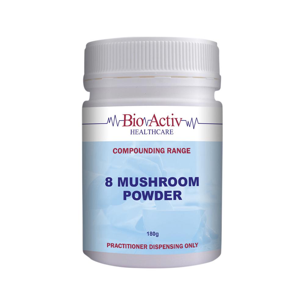 BIOACTIVE HEALTHCARE – 8 Mushroom Powder 180g