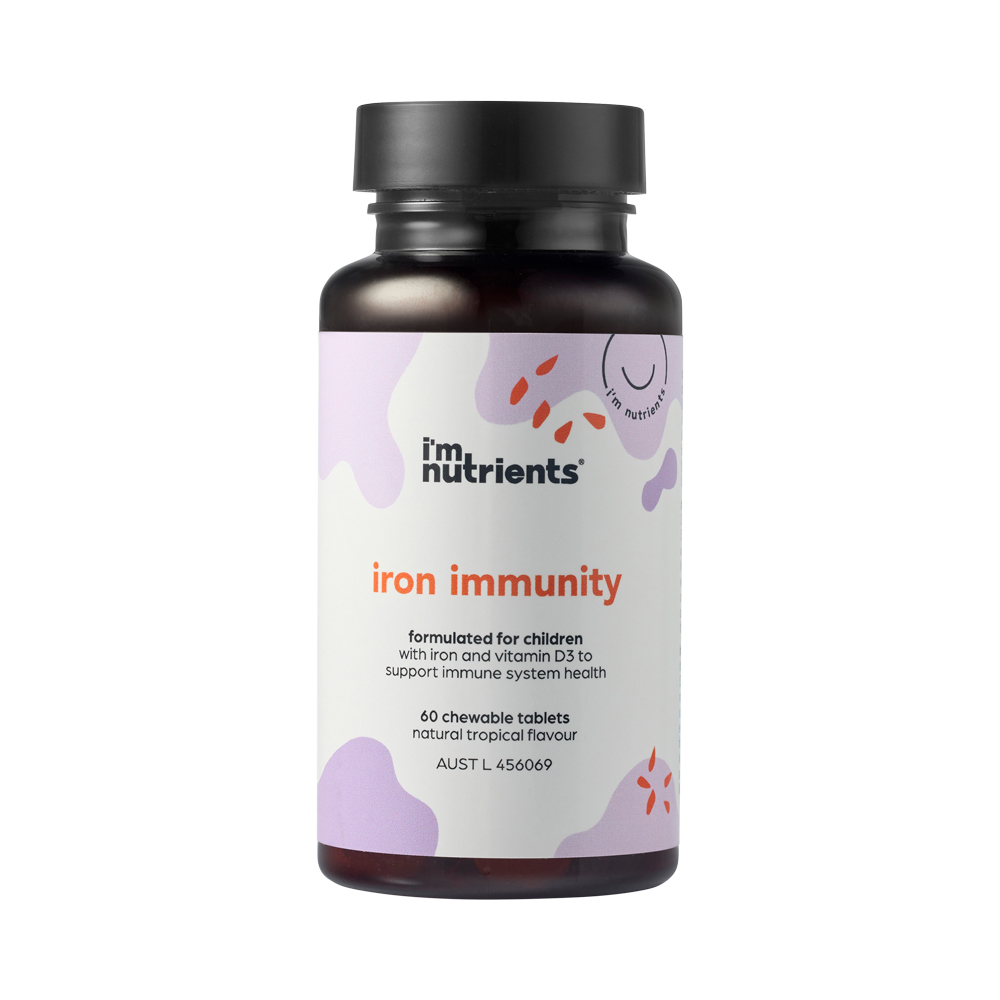 Im Nutrients –  Iron Immunity 60t