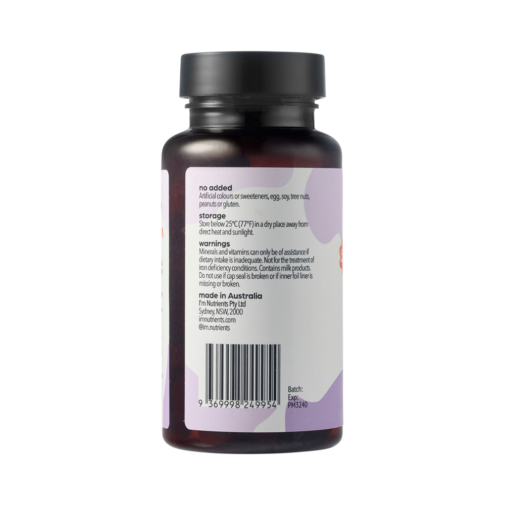 Im Nutrients -  Iron Immunity 60t