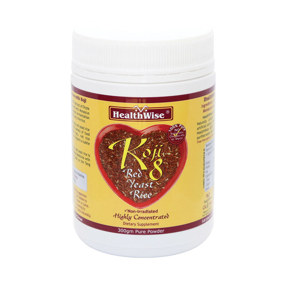 HEALTHWISE – Koji8 Red Yeast Rice 300g
