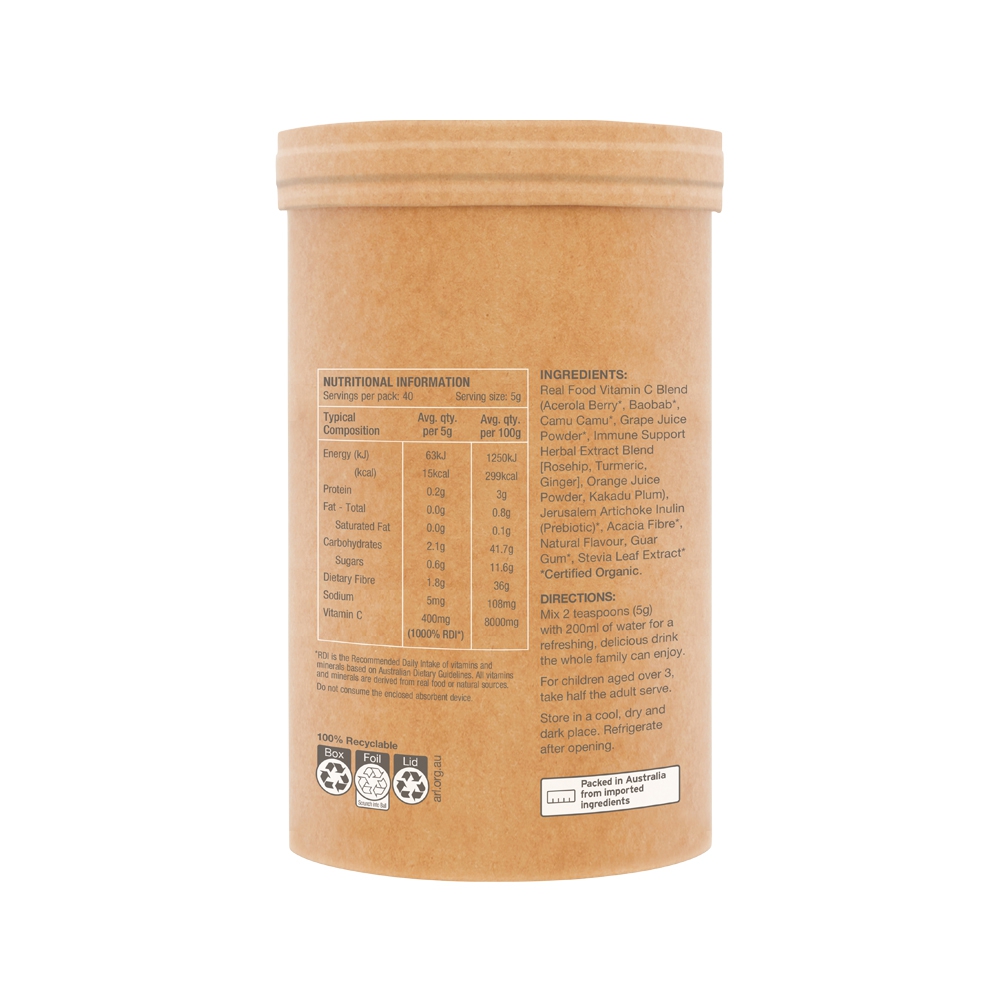 AMAZONIA RAW - Vitamin C (Passion Fruit) 200g